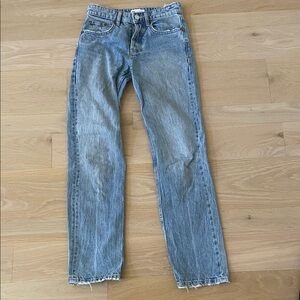 Zara Straight Blue Jeans